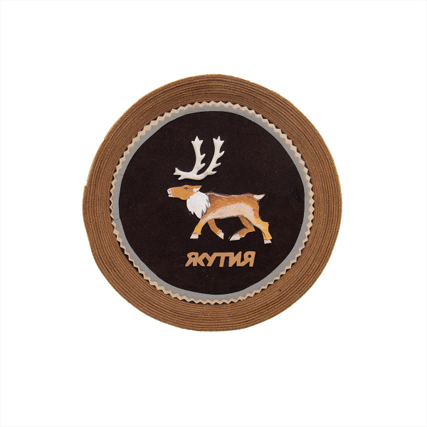 Панно круглое "Олень"